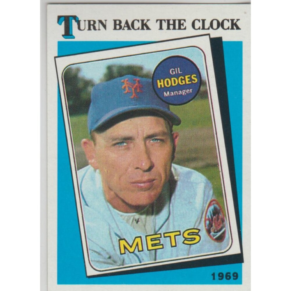 Gil Hodges/Manager 1989 Topps - Turn Back the Clock #664